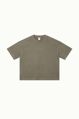 Women's Summer 280g Cotton Washed Oversized Boxy Tee