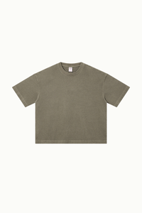 Women's Summer 280g Cotton Washed Oversized Boxy Tee