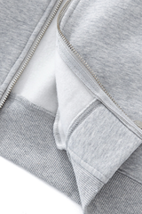 Men's Streetwear Stand Collar Fleece-Lined Zipper Jacket