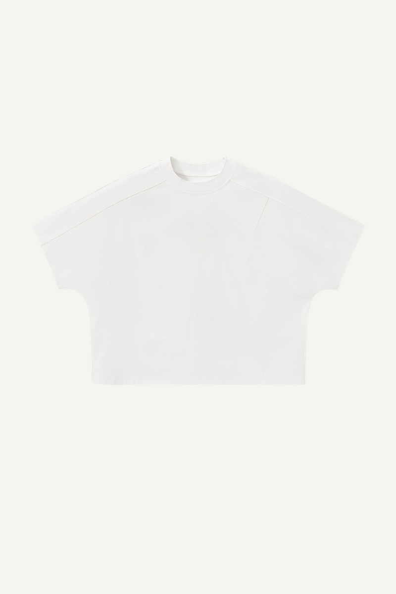 Women's 180g Polyester Cropped Oversized Cooling Tee