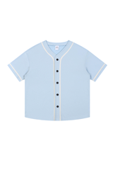 Women's Summer 270g Old Money Button Front Loose Tee