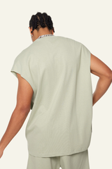 Men's Streetwear Heavyweight Cotton Sleeveless Top