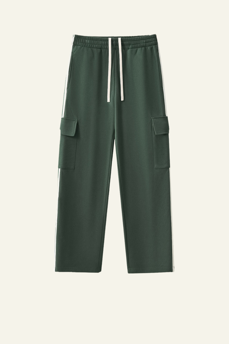Women's Streetwear Color Blocked Side-Striped Pants