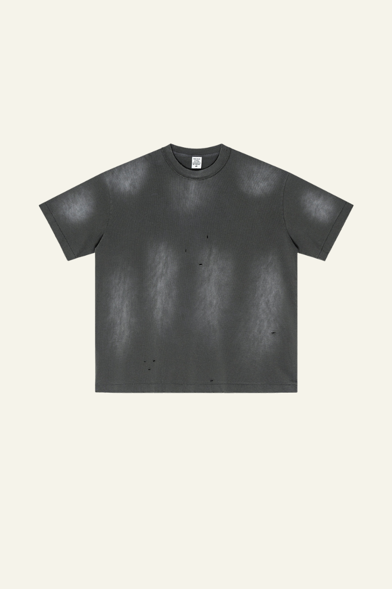 Women's Streetwear Vintage Gradient Cotton T-shirt