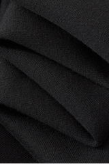 Men's Color Block Elastic Drawstring Cuff Wide Leg Pants