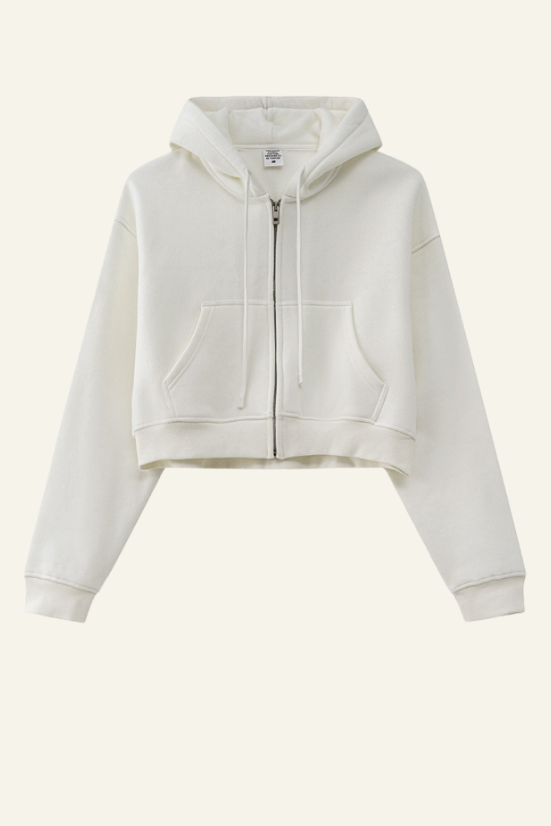 Women's Full Zipper Hooded Jacket