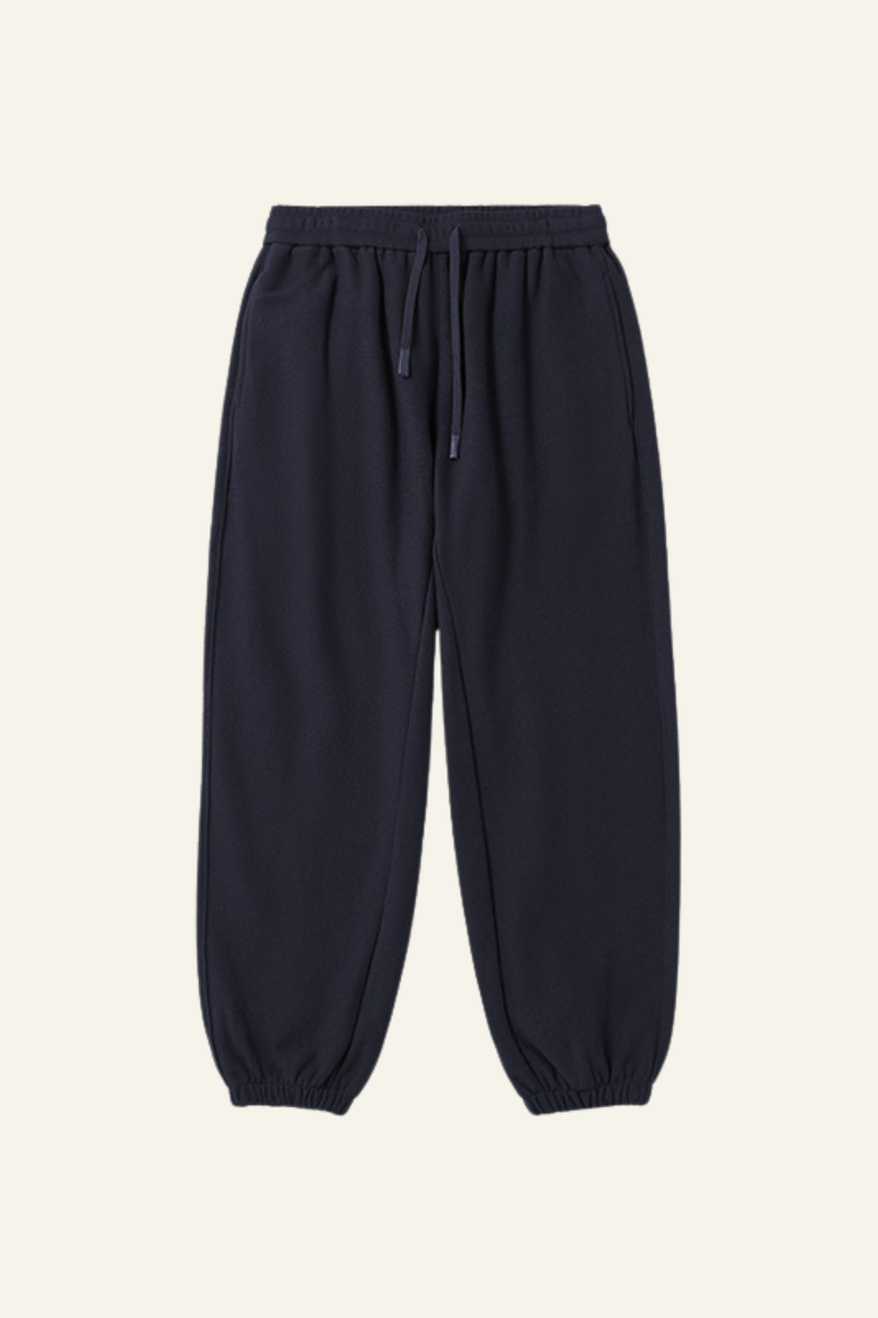 Men's Cotton Streetwear Drawstring Cuffed Sweatpants