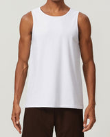 220g cotton blend fabric summer men's Tank Tops