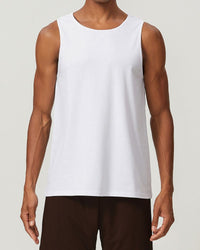 220g cotton blend fabric summer men's Tank Tops