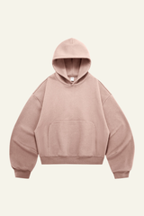 Women's  Streetwear Short Curved-Hem  Hoodie