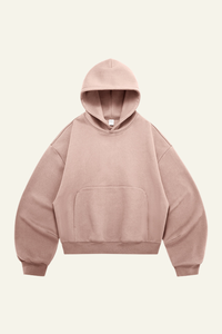 Women's  Streetwear Short Curved-Hem  Hoodie