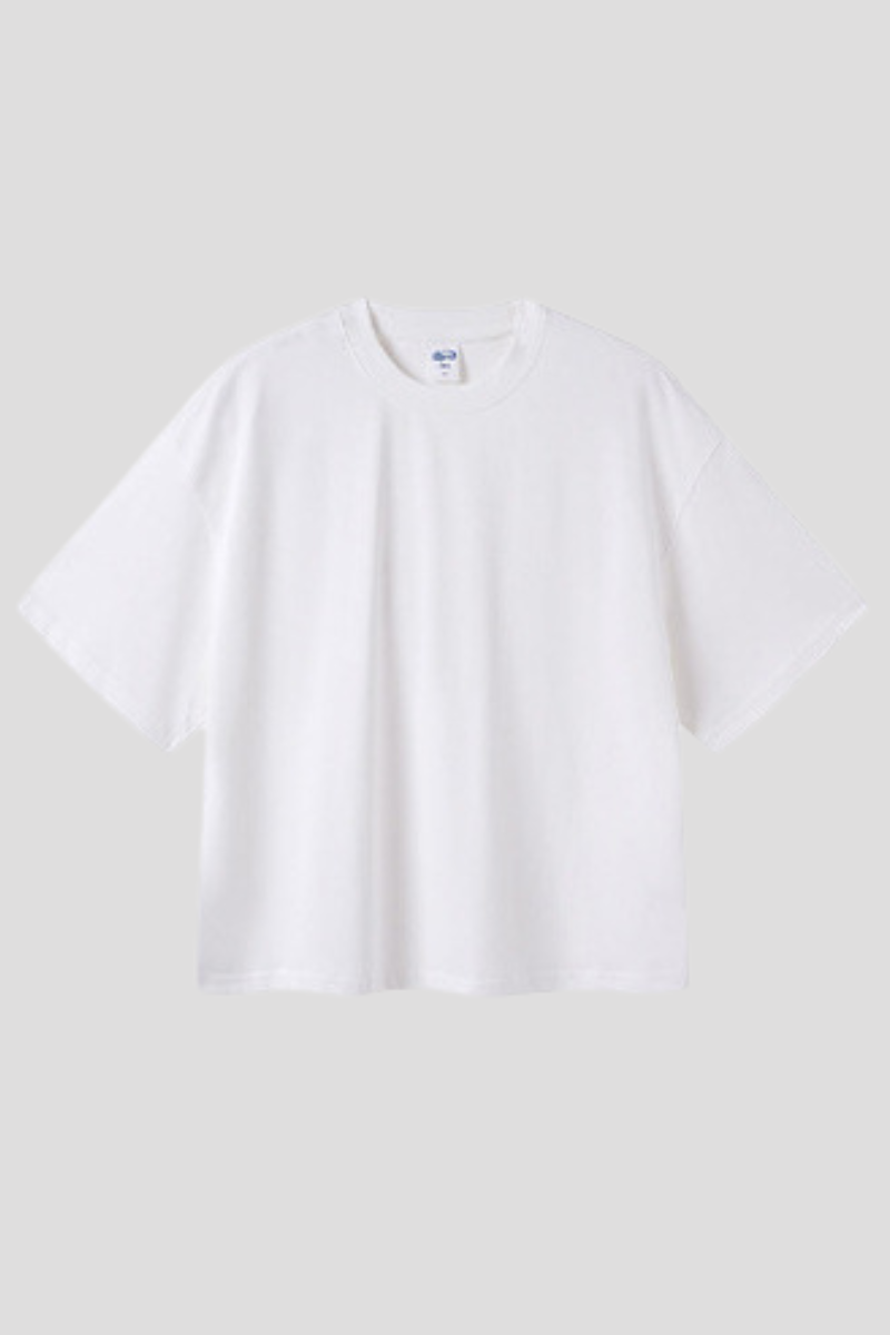 Men's Summer 275g Cotton Boxy Oversized Tee