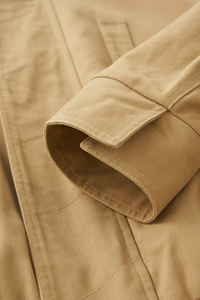 Men's Streetwear Detachable Collar Fleece Stand Jacket