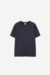 Women's 250g Cotton Double Layer Crewneck Basic Set-in Tee