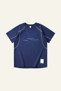 Men's Streetwear Color Block Printed T-shirt