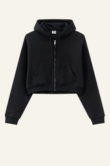 Women's Full Zipper Hooded Jacket
