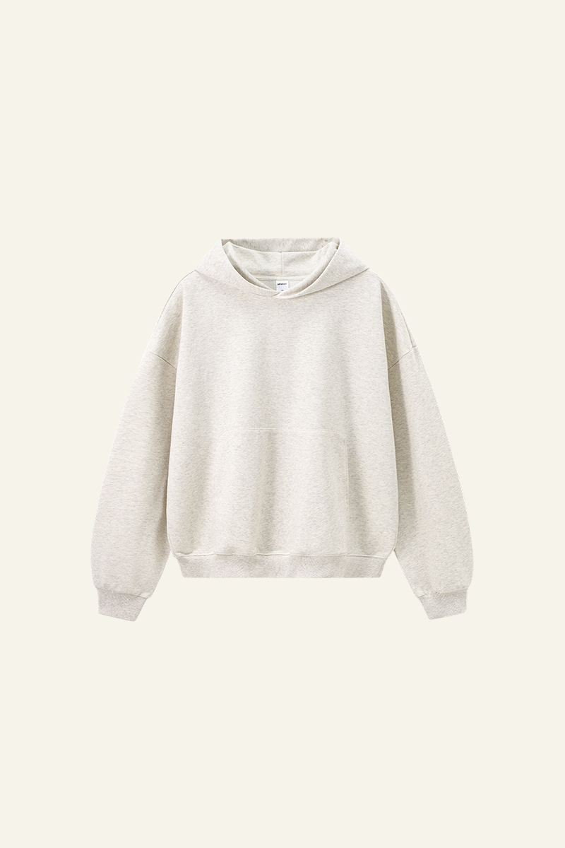 Men's Streetwear Short Loose-fitting Drop Shoulders Hoodie