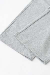 Men's Streetwear Double-Waistband Straight Leg pants.