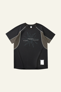Women's Streetwear Color Block Printed T-shirt