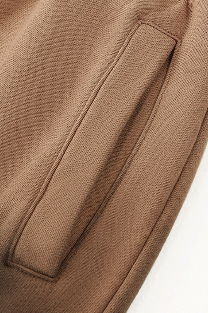 Women's Cotton Set:Hooded Jacket And Sweatpants