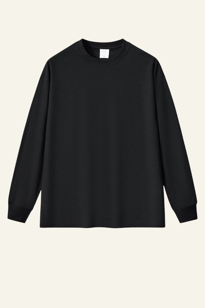 Men's 350 Heavyweight Cotton Long-sleeve T-shirt.