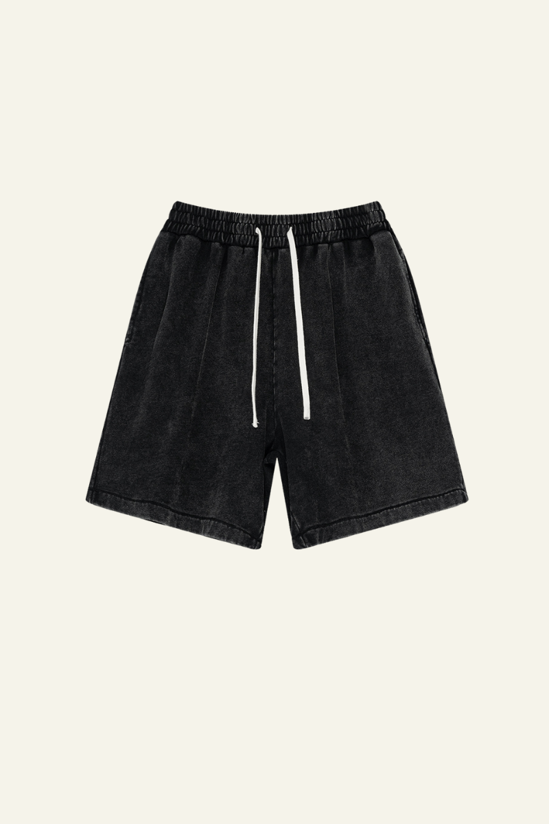 Men's Cottton Washed Athletic Wear Shorts