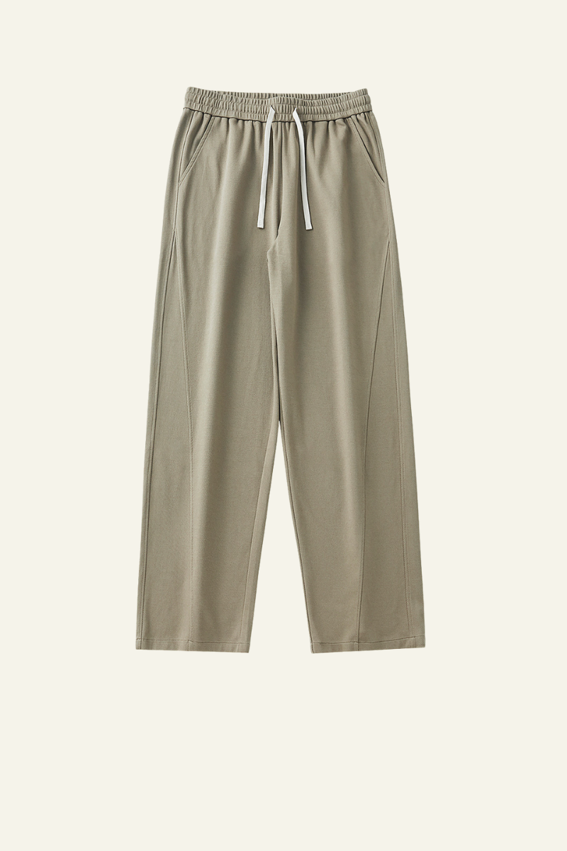 Men's Side-Striped Draped Casual Pants