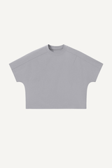 Men's 180g Polyester Cropped Oversized Cooling Tee