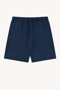 Men's Summer 450g Solid Breathable Elastic Loose 4" Shorts