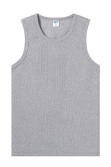 Women's Summer 430g Heavy Ribbed Solid Sleeveless Tank