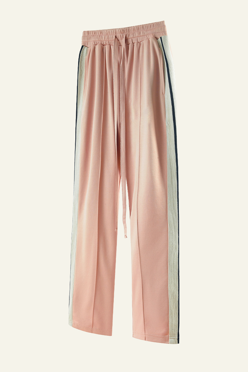 Women's Side-striped Drawstring Athletic Pants