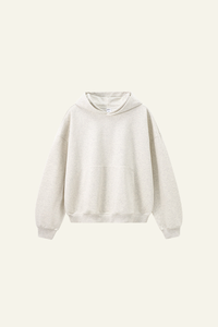Women's Streetwear Short Loose-fitting Drop Shoulders Hoodie