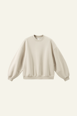 Men's Crewneck Curved Sleeve Pullover