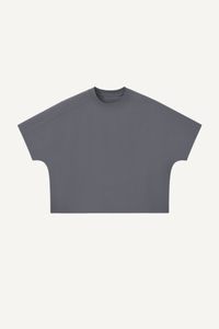 Women's 180g Polyester Cropped Oversized Cooling Tee