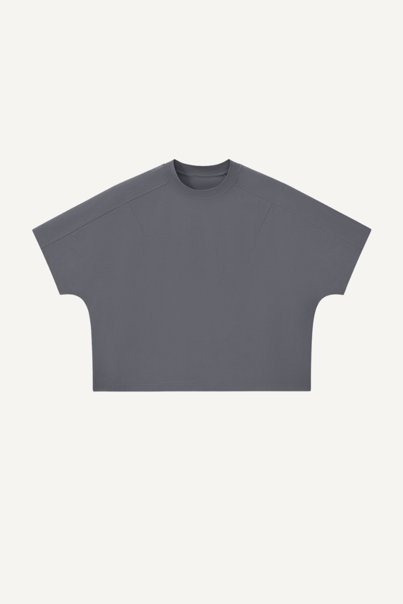 Women's 180g Polyester Cropped Oversized Cooling Tee