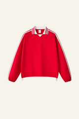 Men's Streetwear Cotton Striped Color-Block Sweatshirts