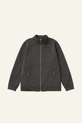 Men's Streetwear Stand Collar Full-Zipper Jacket