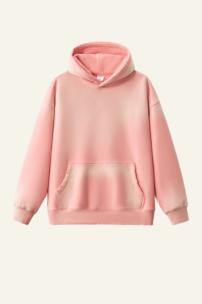 Men's Heavyweight Washed Gradient Hoodie