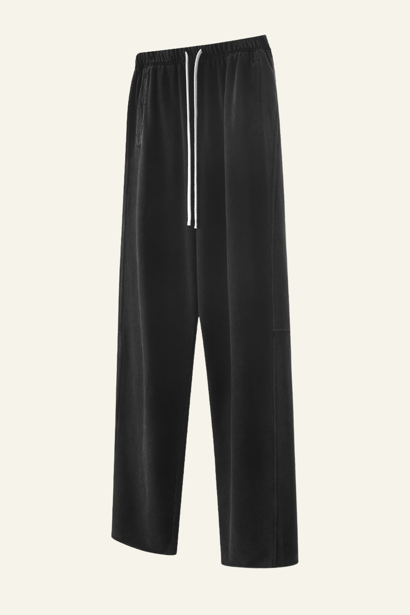 Men's Heavyweight Washed Cotton Athletic Wear Pants