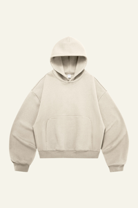 Men's Streetwear Short Curved-Hem  Hoodie