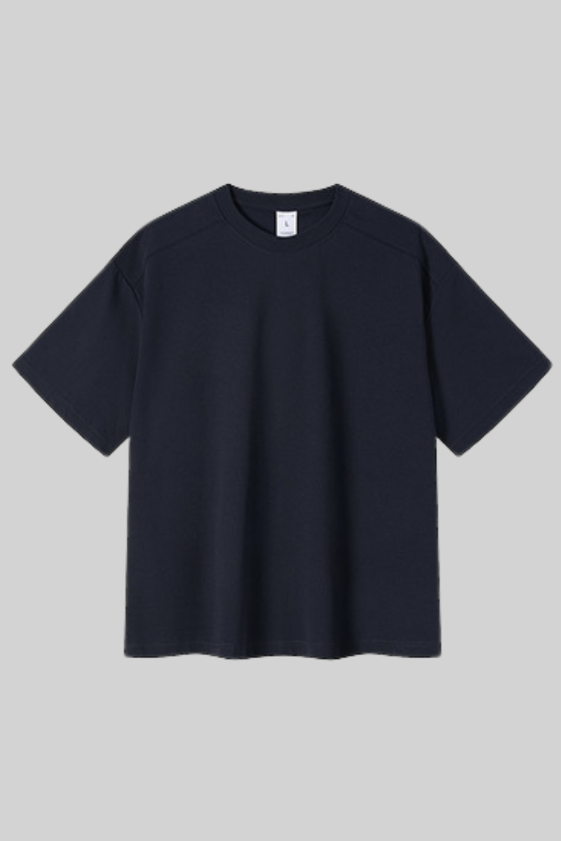 Women's Summer 220g Ribbed Set-in Quick Dry Oversized Tee