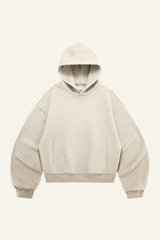 Women's  Streetwear Short Curved-Hem  Hoodie