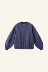 Women's Crewneck Curved Sleeve Pullover