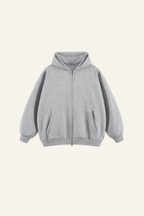 Men's Streetwear Full Zipper Hooded Jacket
