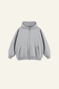 Men's Streetwear Full Zipper Hooded Jacket