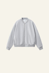 Women's  Streetwear Stand Collar Fleece-Lined Zipper Jacket