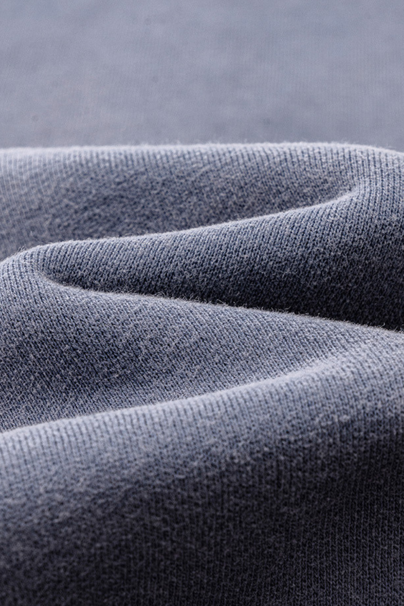 Men's Stand Collar Half Zipper Fleece-Lined Sweatshirt