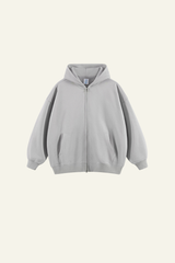 Women's  Streetwear Full Zipper Hooded Jacket