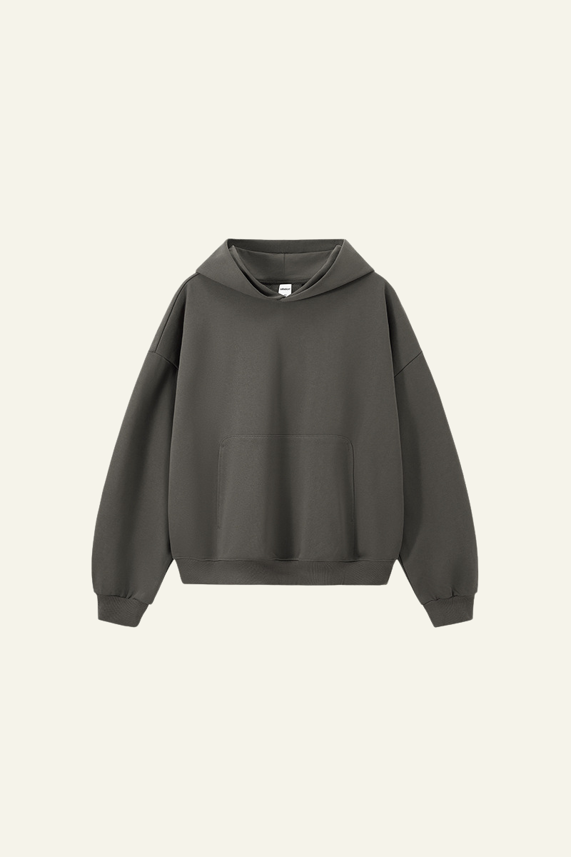 Women's Streetwear Short Loose-fitting Drop Shoulders Hoodie