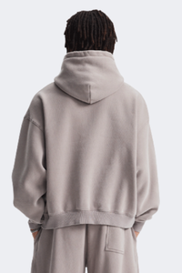 Men's Streetwear Vintage Washed Front Pocket Hooded